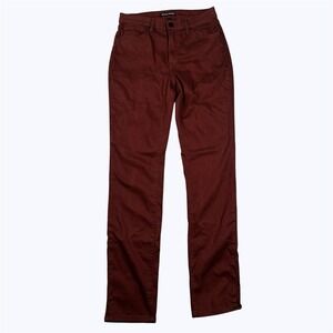 MONFRERE Brando Jeans Slim Fit Japanese Stretch Denim Mens 31x33 Burgundy Red